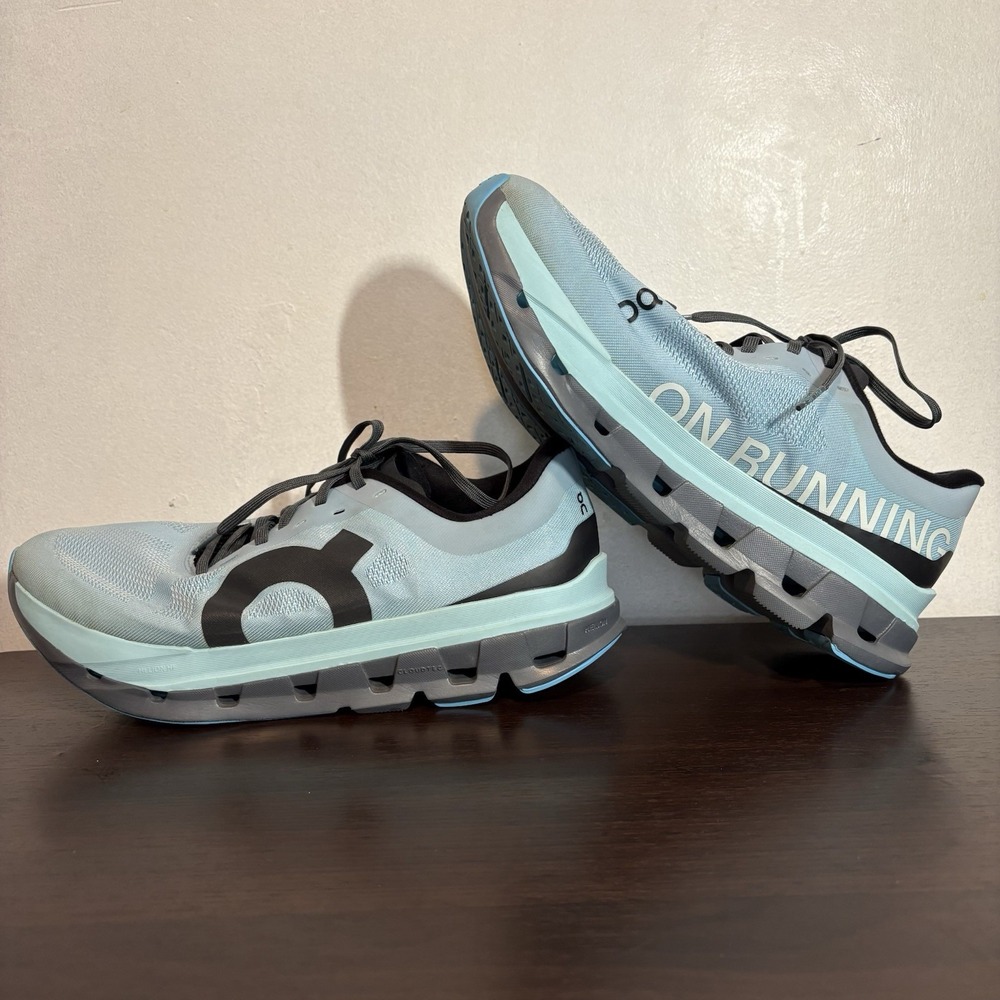 On Running Cloudflow 5 Arctic Stone Men's Size 8.5 Road Running Shoes Sneakers